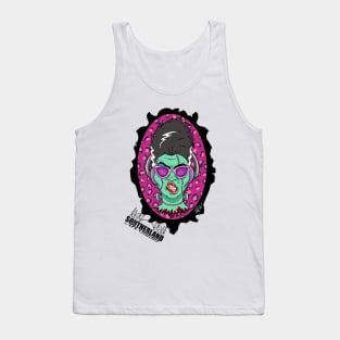 Modern Bride of Frankenstein Tank Top